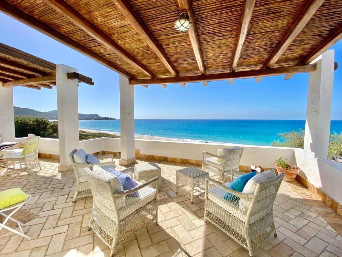 Beachfront House Geremeas Sardegna Apartman Kültér fotó