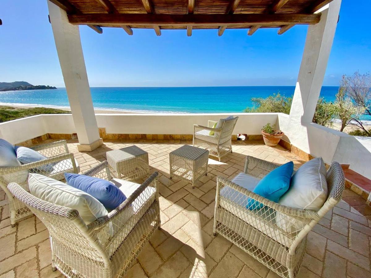 Beachfront House Geremeas Sardegna Apartman Kültér fotó