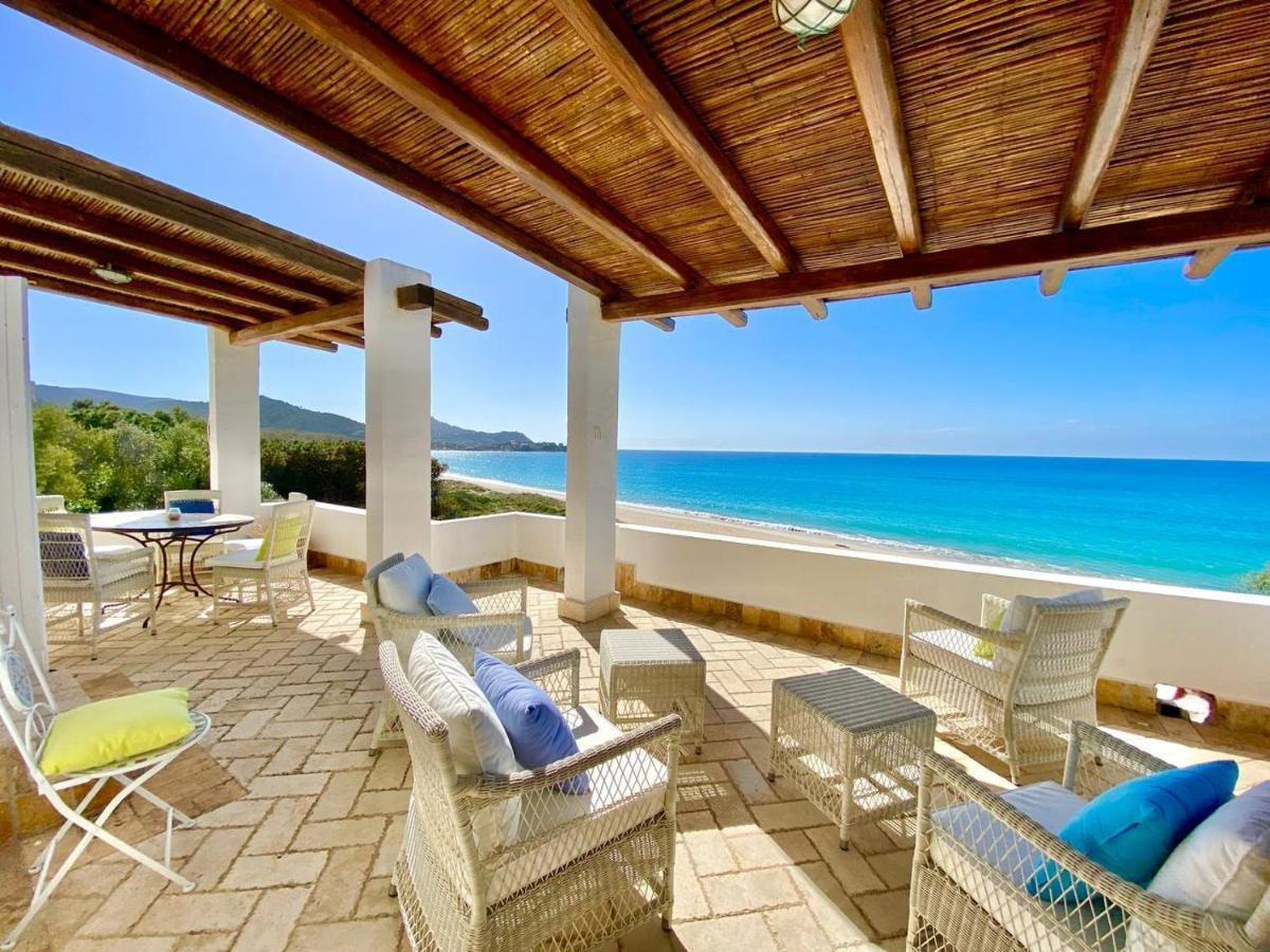 Beachfront House Geremeas Sardegna Apartman Kültér fotó