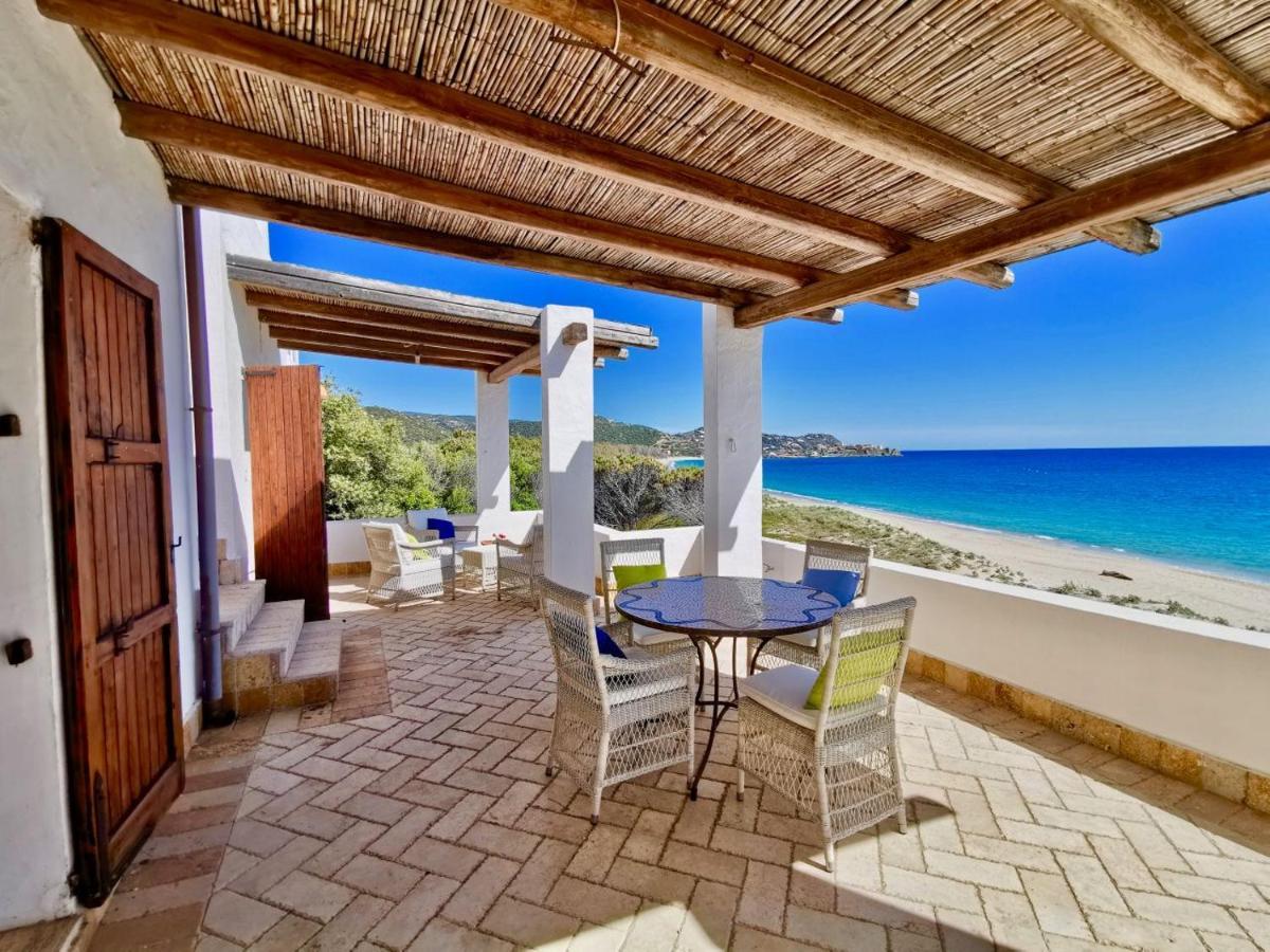Beachfront House Geremeas Sardegna Apartman Kültér fotó