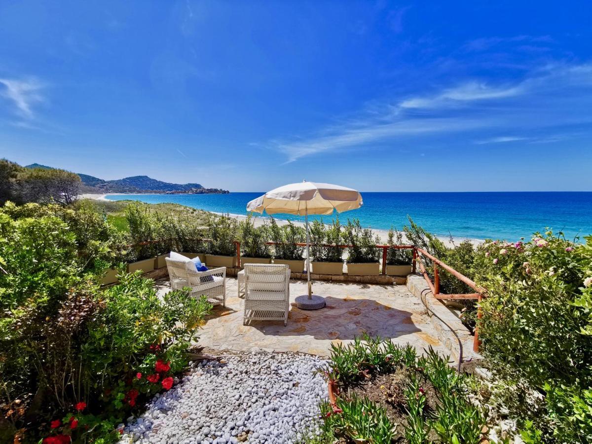 Beachfront House Geremeas Sardegna Apartman Kültér fotó
